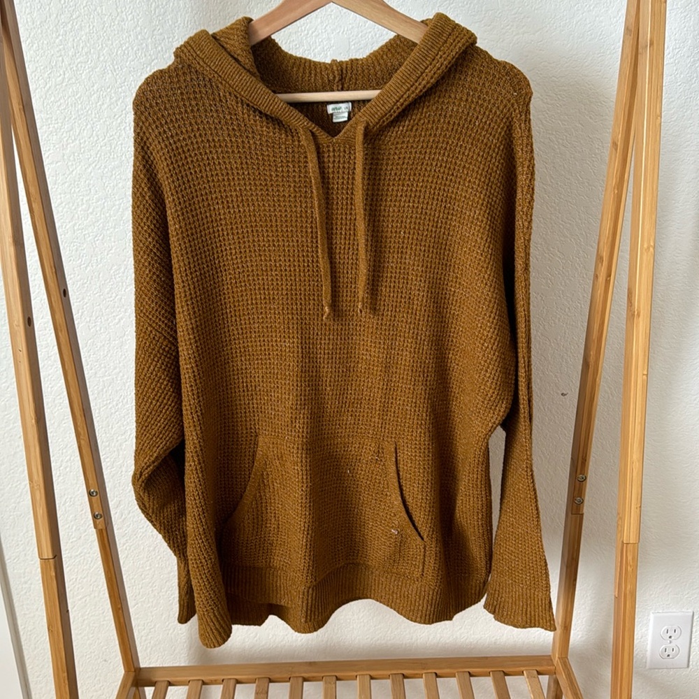 coziest waffle pullover